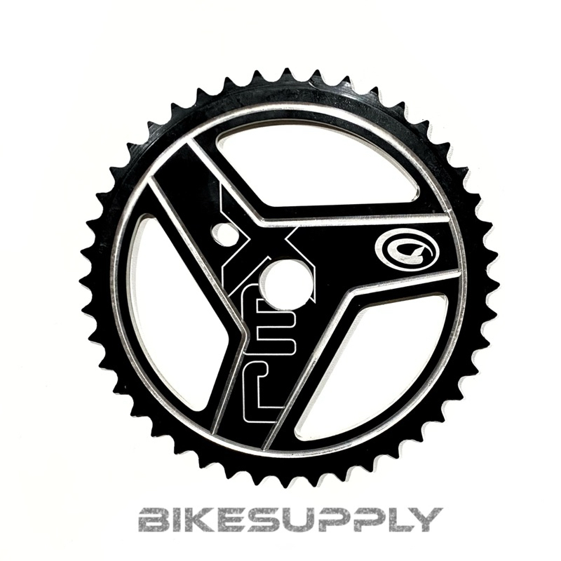 Chainring / Chain Ring / Piringan Crank Sepeda BMX Old School RMX / XEL 44T Model As Stang Direct La