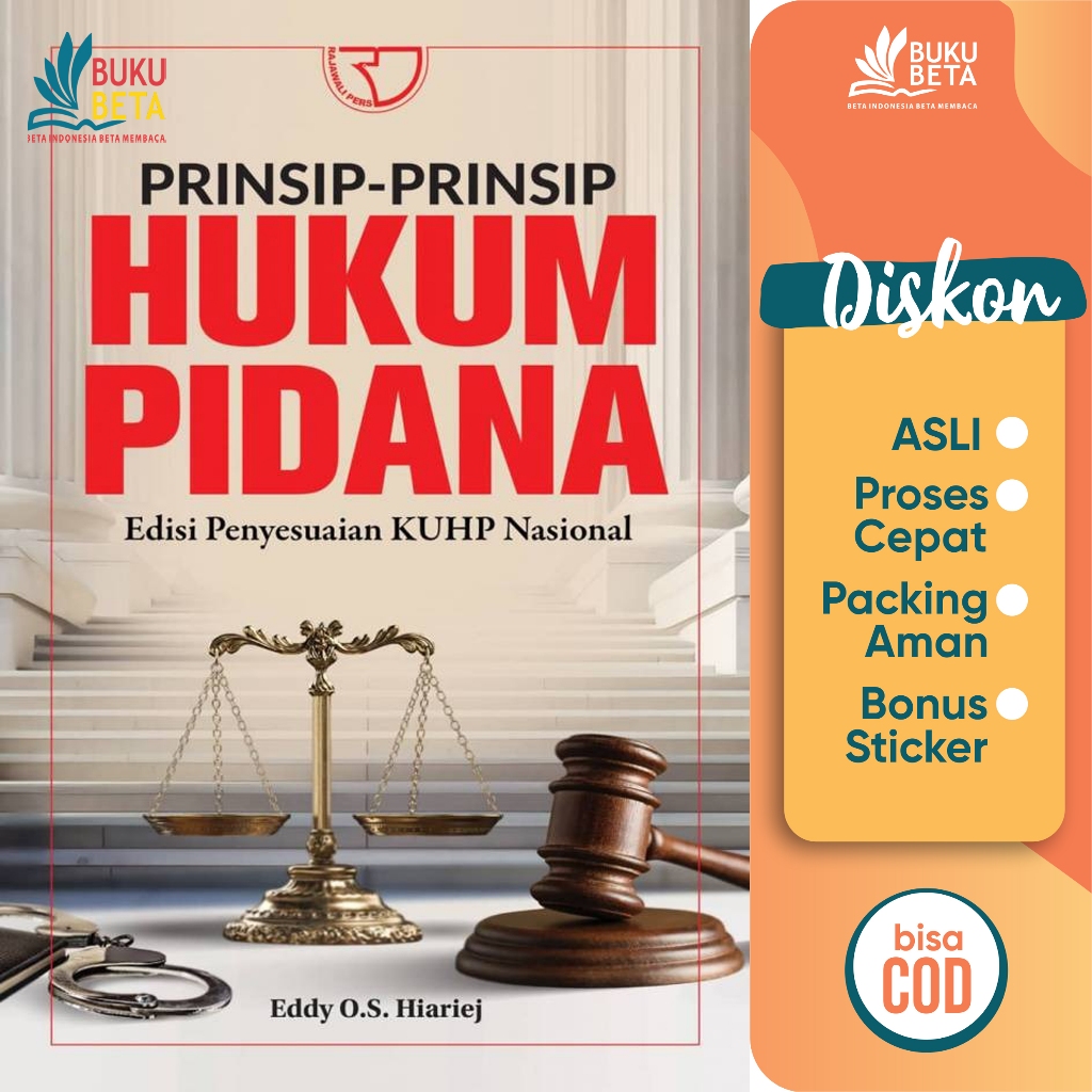 Prinsip-Prinsip Hukum Pidana - Eddy O.S. Hiariej