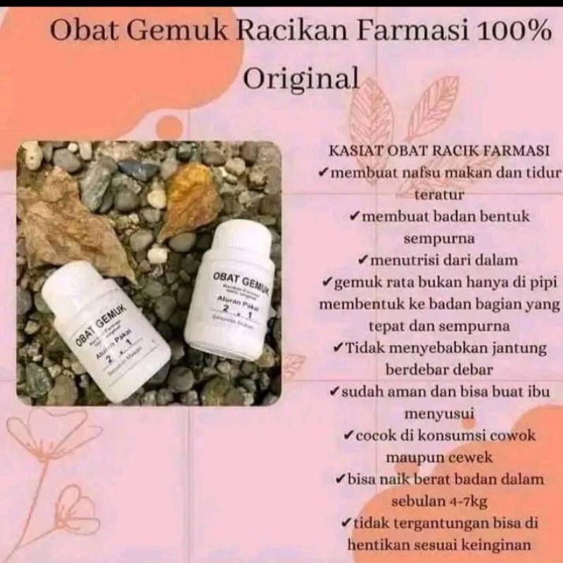 Obat gemuk racikan farmasi