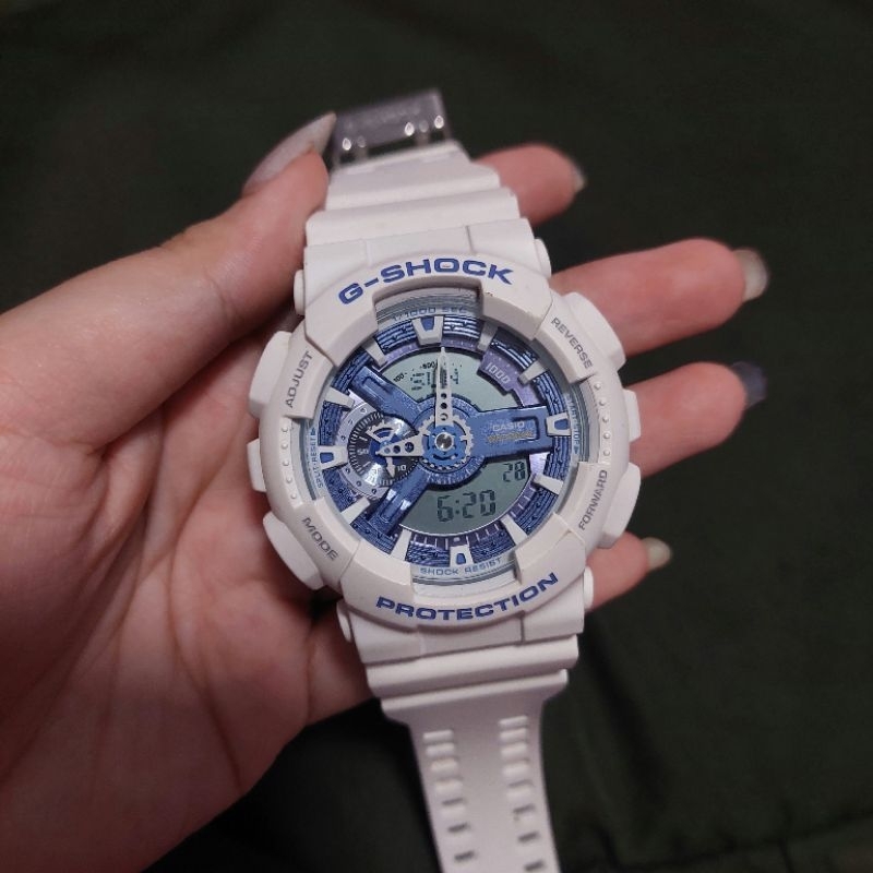 [White Blue] Casio G-Shock Original/Jam Tangan Original/Baby-G Original/G-Shock Original