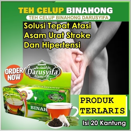 

Teh binahong celup herbal darusyifa obat lambung dan atasi magh stroke mencegah