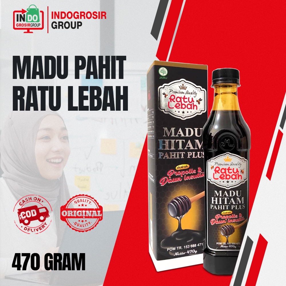 

MADU PAHIT HITAM PLUS PROPOLIS RATU LEBAH ORIGINAL ASLI 100% Obat Kolesterol dan Asam Urat Hebal