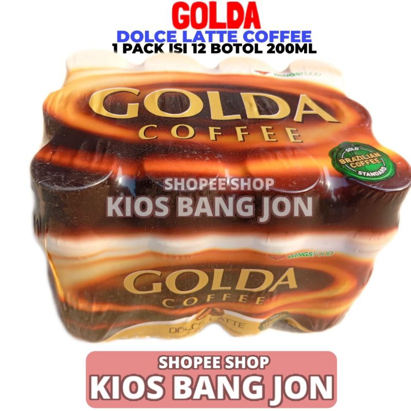 

Golda Coffee Dolca Latte 1 Pack Isi 12 Botol 200ML