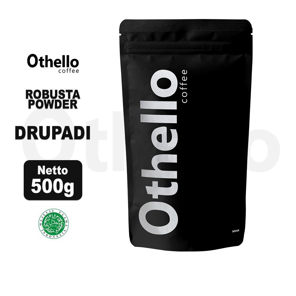 

OTHELLO Coffee Robusta Drupadi 500Gram Kopi Bubuk Asli Original