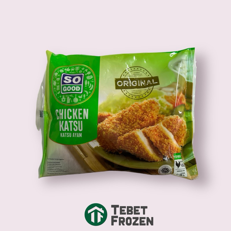 

SO GOOD CHICKEN KATSU 400GR- TEBET FROZEN