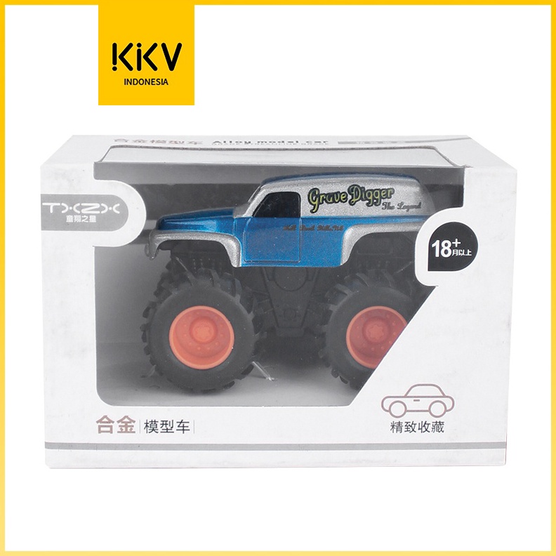 KODE N17L KKV  TXZX Alloy Pull Back Karen TX1345B RANDOM WARNA  Diecast Mobil  Mainan Anak
