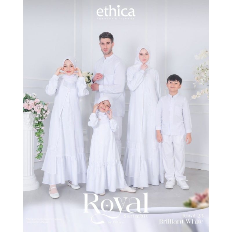 Ethica Sarimbit Keluarga Royal 23 Brilliant White