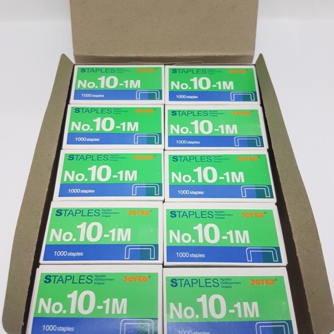 

KODE I14J Isi Staples JOYKO Kecil No 1Refill Steples StaplerIsi Hekter 1KOTAK2pak kecil