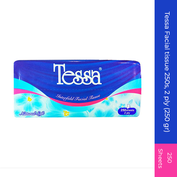 Tessa Tissue Wajah 250 Sheets 2 Ply