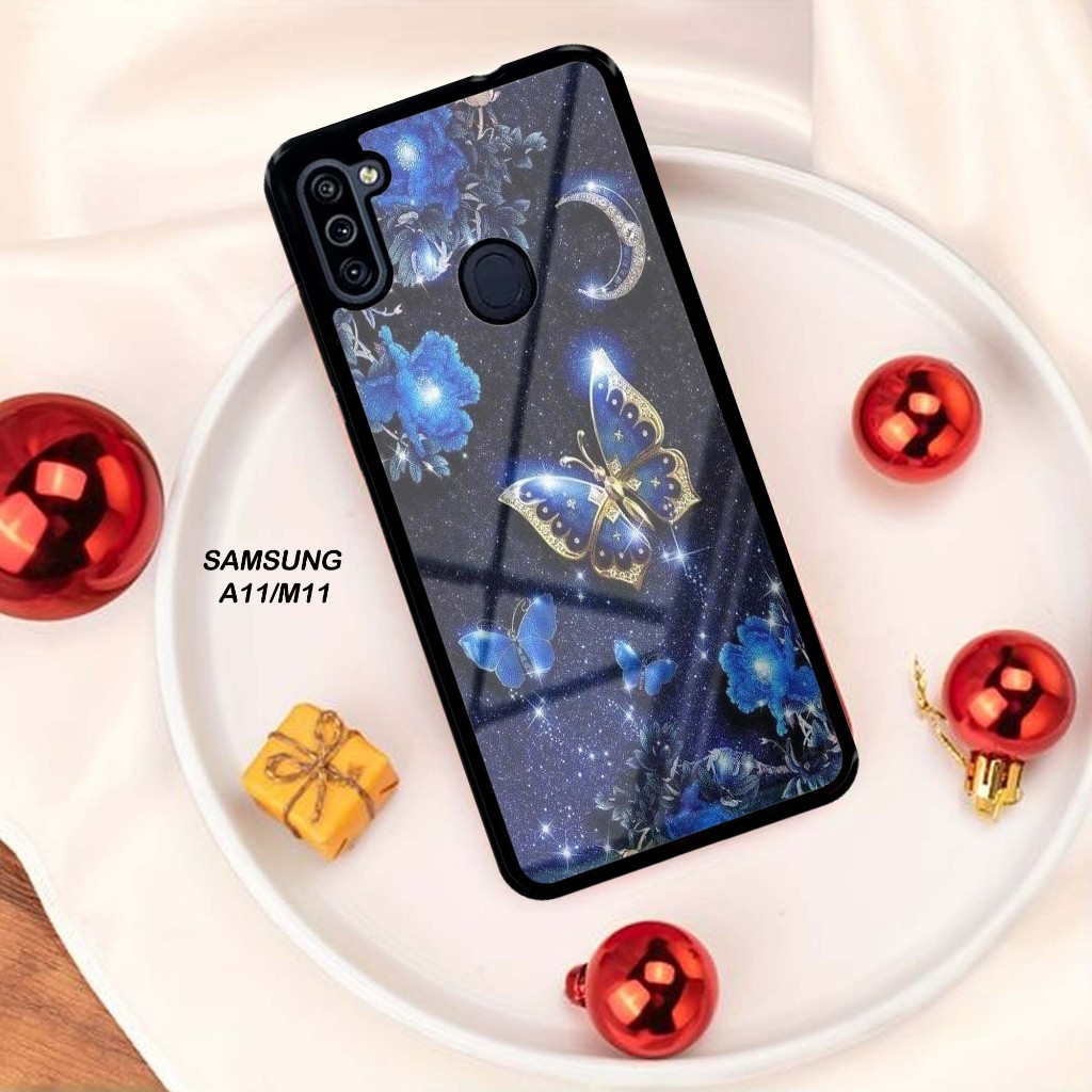 Case Samsung A11/M11 Terbaru  - Hardcase 2d glossy - kesing hp - Hardcase Hp Paling laris - Top One 