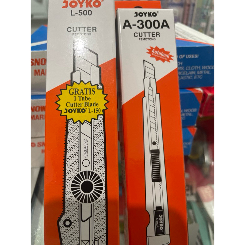 

Cutter Joyko besar dan kecil L-500 dan A-300A