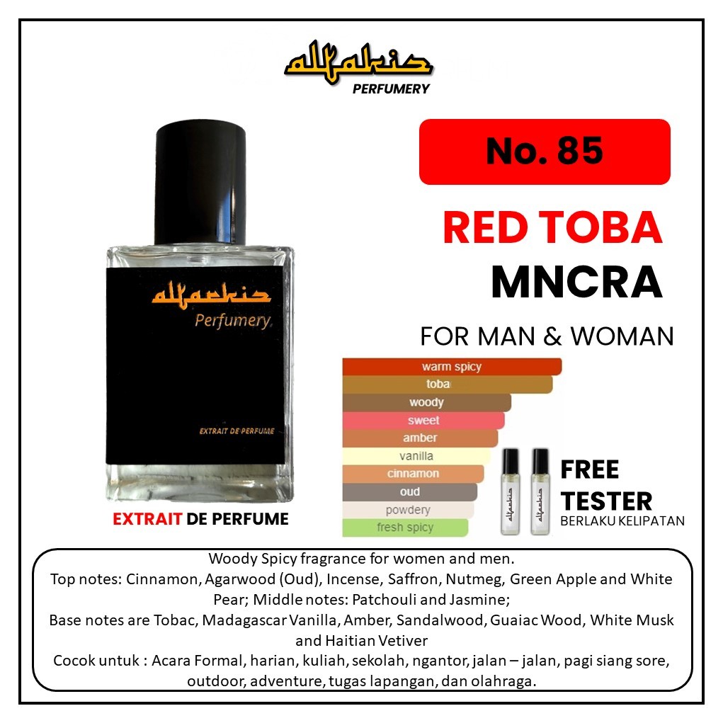 ALTARKIZ PARFUM No. 85 Red Toba - Parfum Pria dan Wanita