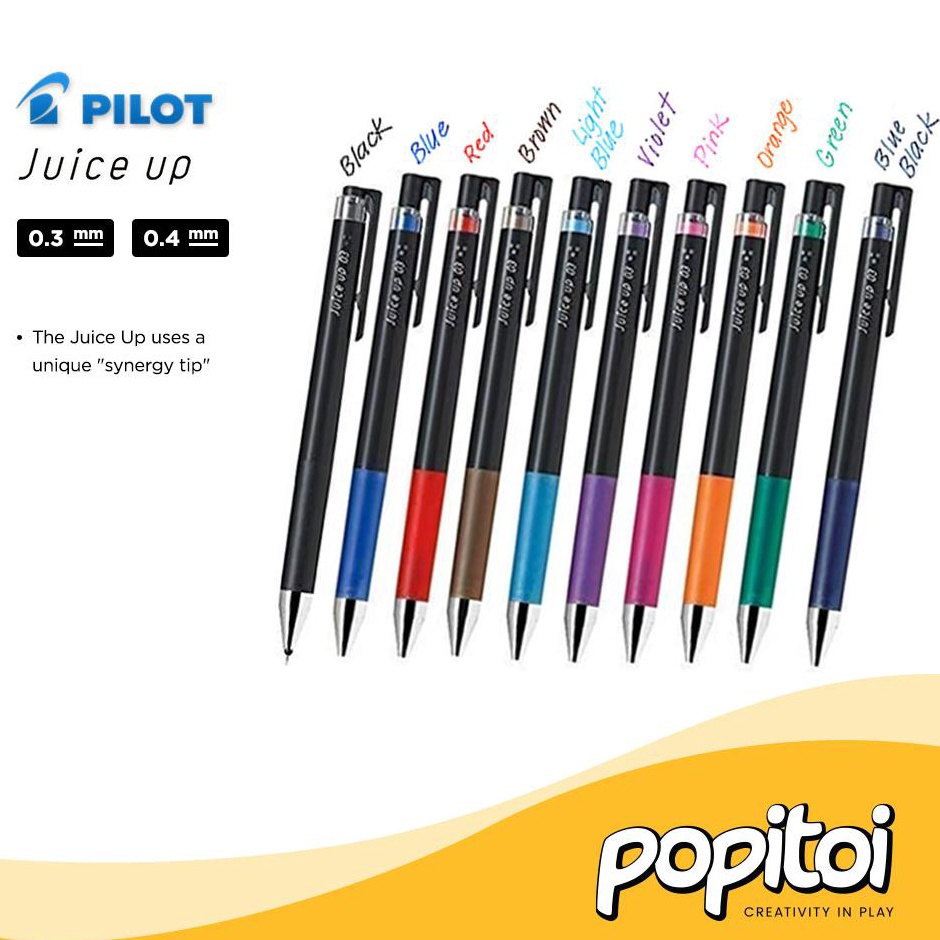

KODE D63A Pilot Juice Up 3 4 5 3 4 5 mm Gel Pen Pulpen Gel