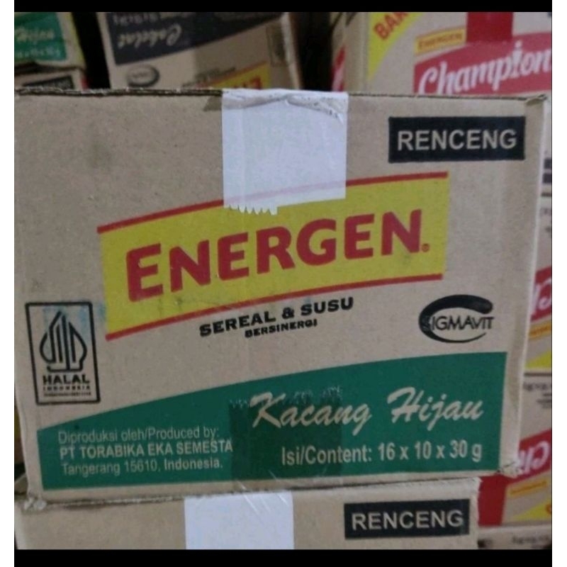 

energen kacang hijau 13 renceng