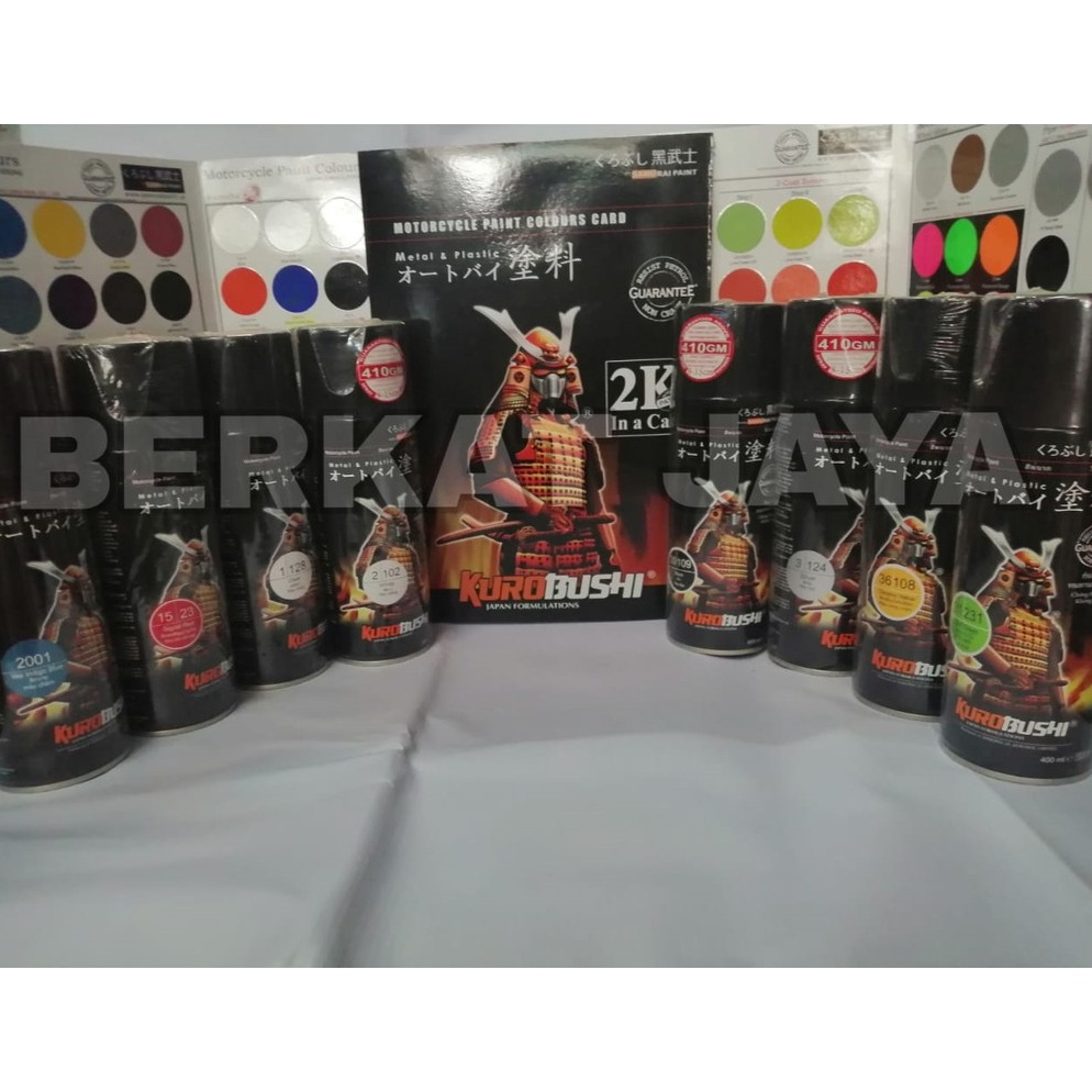 

KODE W4H9 Samurai Pylox Motorcycle Paint Colours