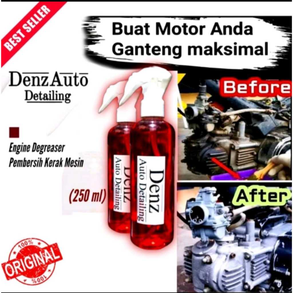 ENGINE DEGREASER PEMBERSIH KERAK MESIN DENZ AUTO DETAILING