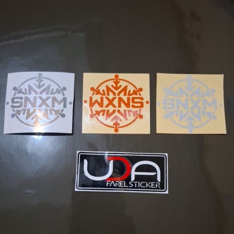 

STICKER LOGO SNXM CUTTING