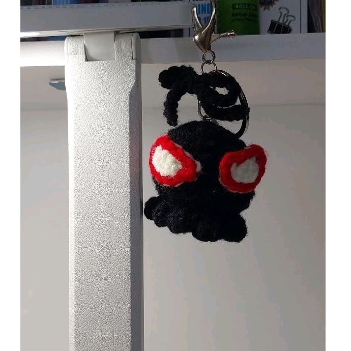 Spiderman Couple Keychain Crochet