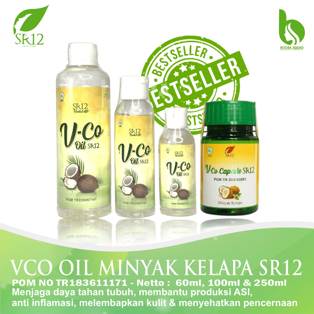 

SR12 VCO CAIR VIRGIN COCONUT OIL MINYAK KELAPA MURNI MENINGKATKAN IMUN TUBUH / RUAM POPOK PADA BAYI