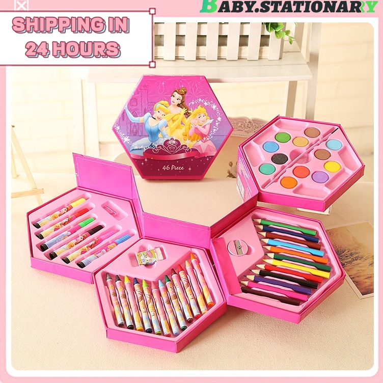 

KODE A8N PromoCODCrayon Set 46 Pcs Crayon Oil Paste Pensil Warna Pensil Warna Lengkap Alat Mewarnai Alat Melukis CBTZ