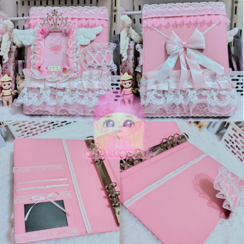 READY STOCK Binder Lace Deco A5 Ring 6