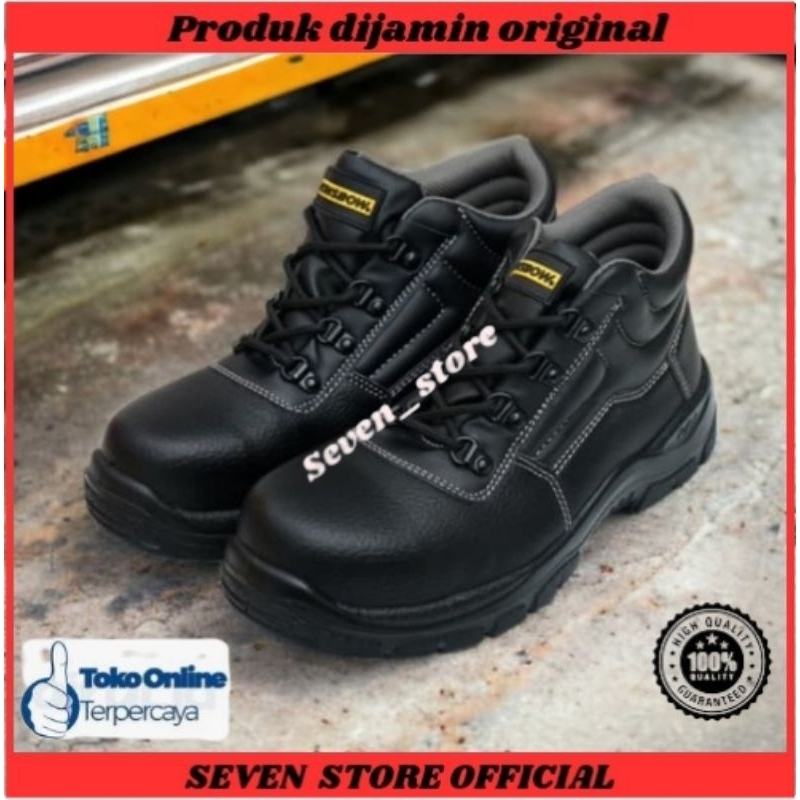 Krisbow Hercules Sepatu Pengaman/safety shoes/sepatu pelindung