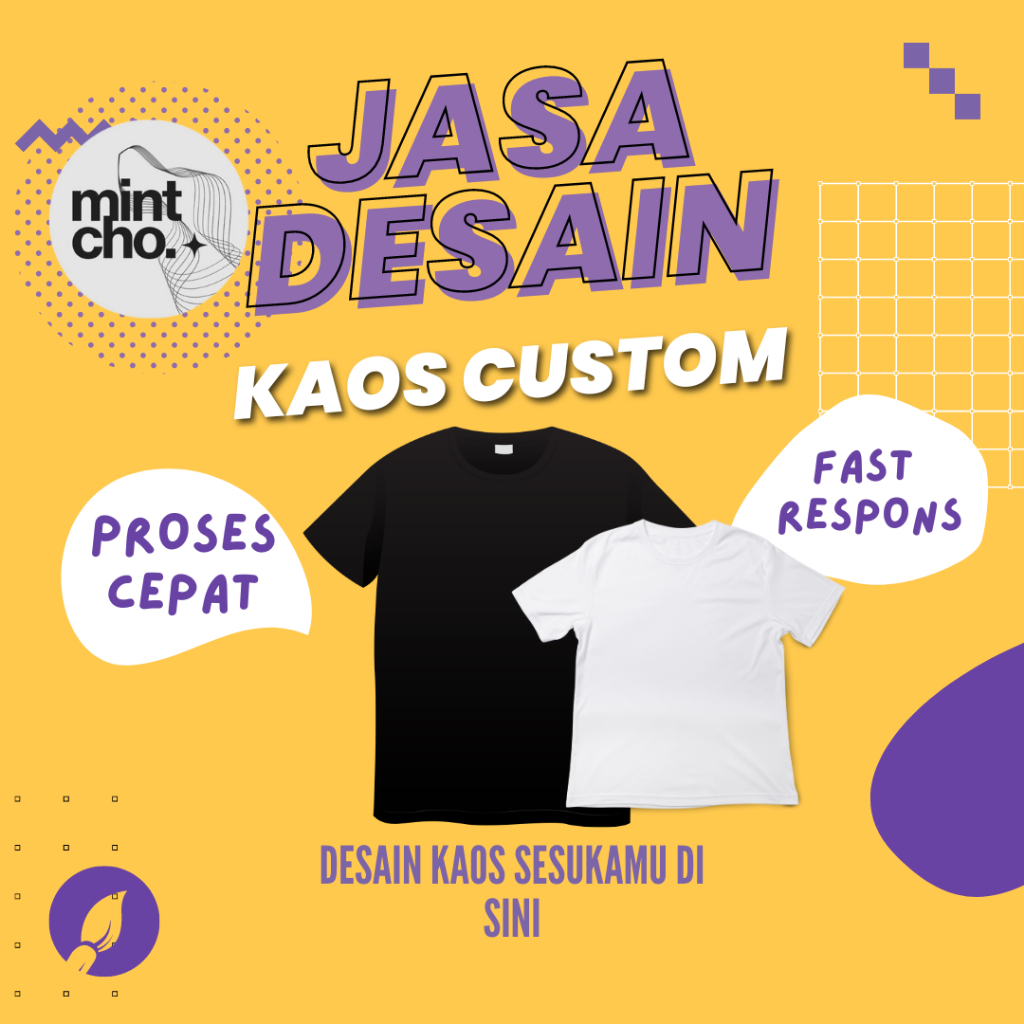 JASA DESAIN KAOS CUSTOM SUKA SUKA
