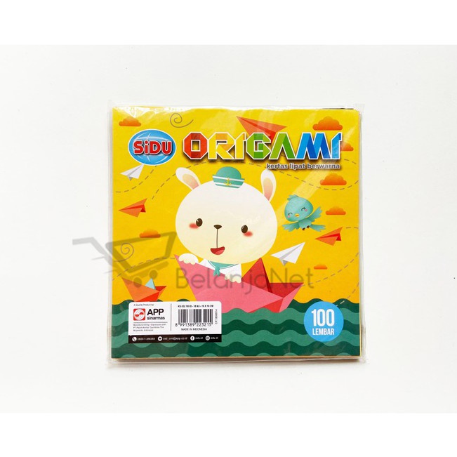 

Spesial Bulan Ini Kertas Lipat Kertas Origami Ukuran Besar 16x16 SIDU 1 lembar