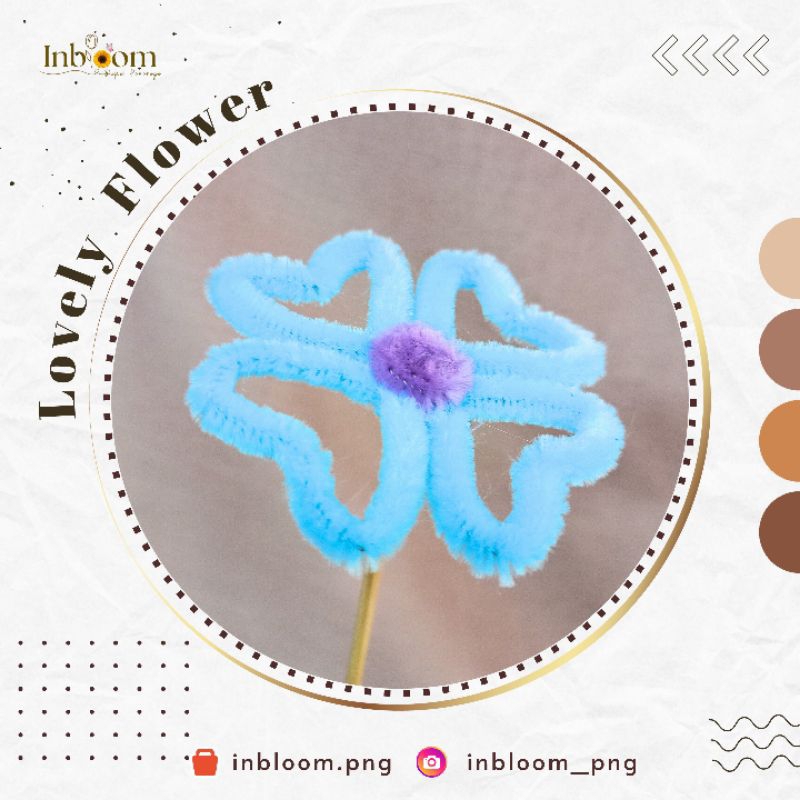 Bunga kawat bulu | kawat bulu | bunga kawat bulu jadi| isian buket | kawat bulu merci | buket kawat 