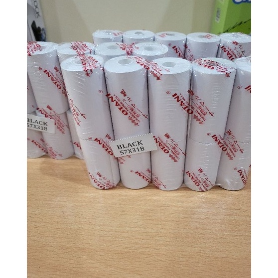 

Hot Popular Kertas Thermal Roll Otani coreless 57x31 berisi 1 roll