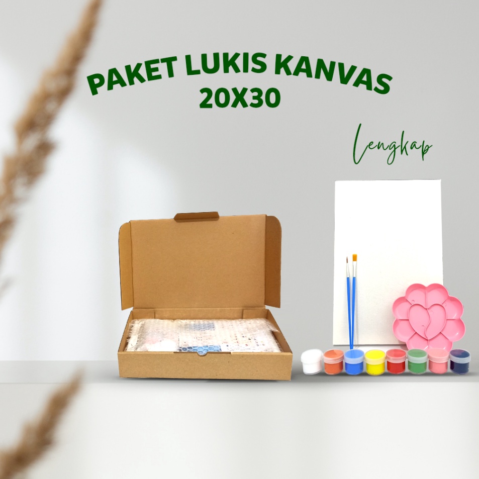 

Super Mutu Paket Hemat Alat Lukis Lengkap 1 Set Peralatan Melukis Anak Kuas Cat Air Minyak Warna Watercolor Palet Kuas Painting Brush Kanvas Canvas Paint Art Acrylic Akrilik 4 in 1