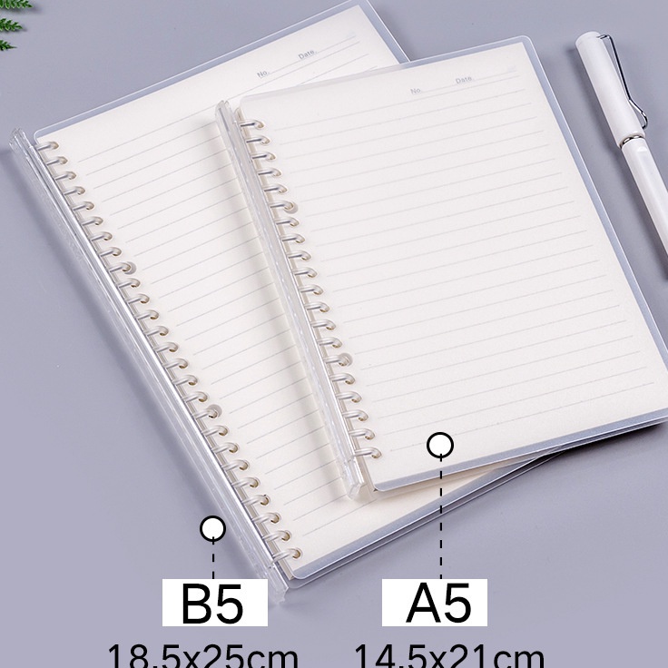 

Grosir Terpopuler DAY7 Binder A5 B5 isi 7 lembar simpel elegan pengait tarik buka tutup kreatif lucu buku catatan