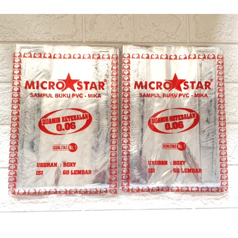 

Promo Laris ISI 1PC Sampul Mika Plastik Ukuran Campus BOXY BUKU BIGBOS