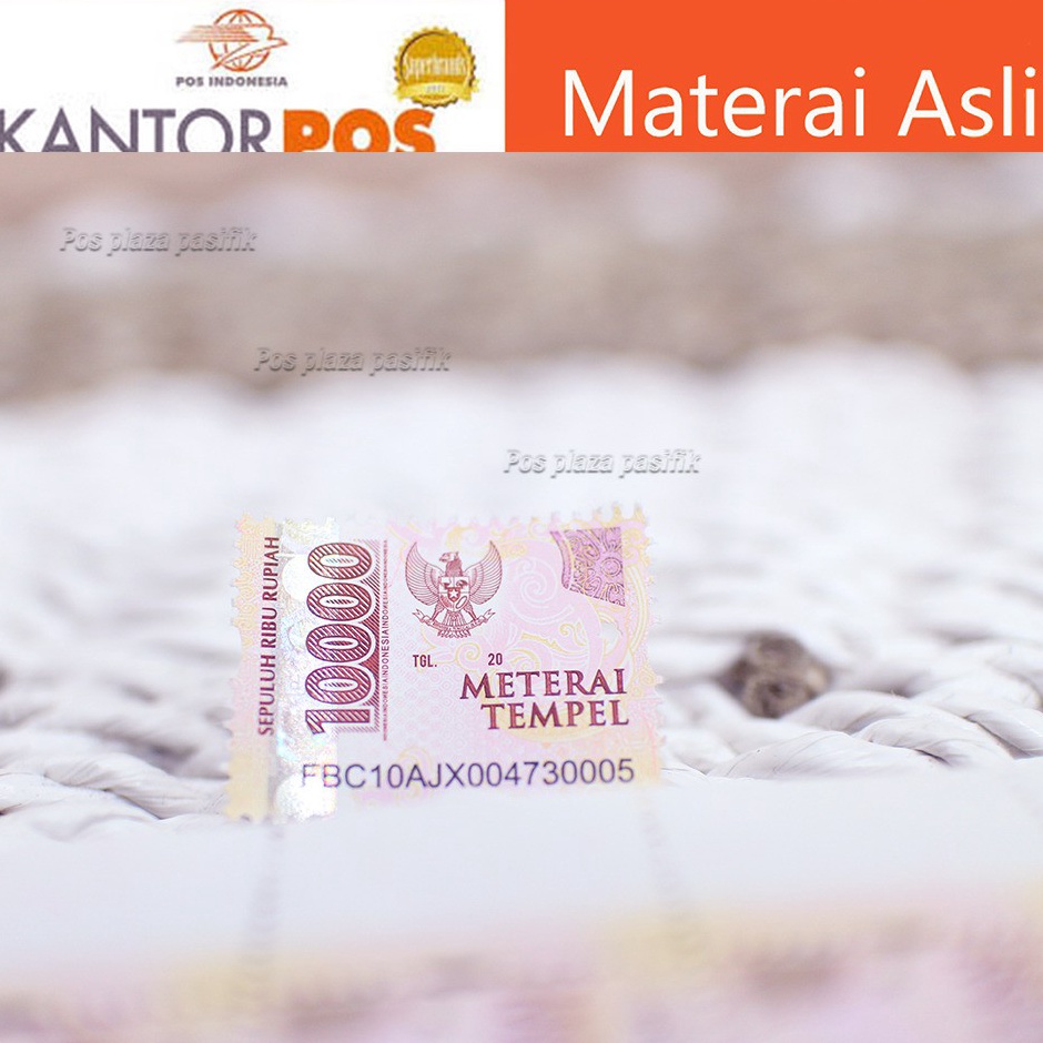 

Grosir Diskon READY STOCK MATERAI 1 MATERAI ASLI AGEN RESMI