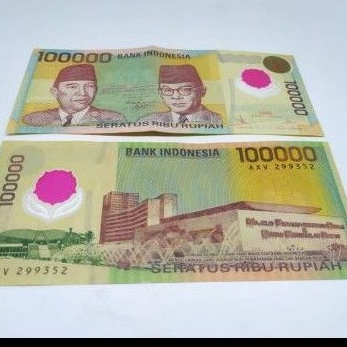 

Penjualan Mutu Uang Kertas 1 Polymer Polimer 1999