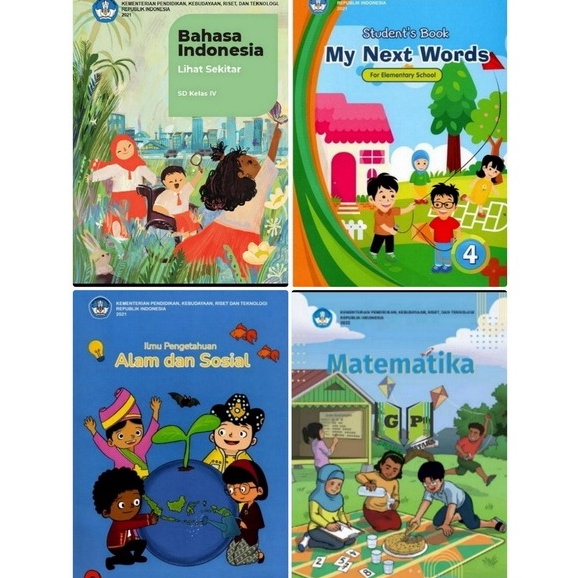 

Segera Pilih Buku Paket Kelas 4 SD Kurikulum Merdeka Penerbit KEMENDIKBUD