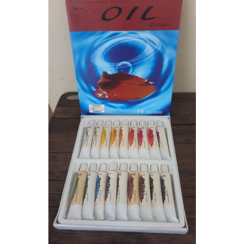 

Baru Asli Cat Minyak Oil 18 Colour