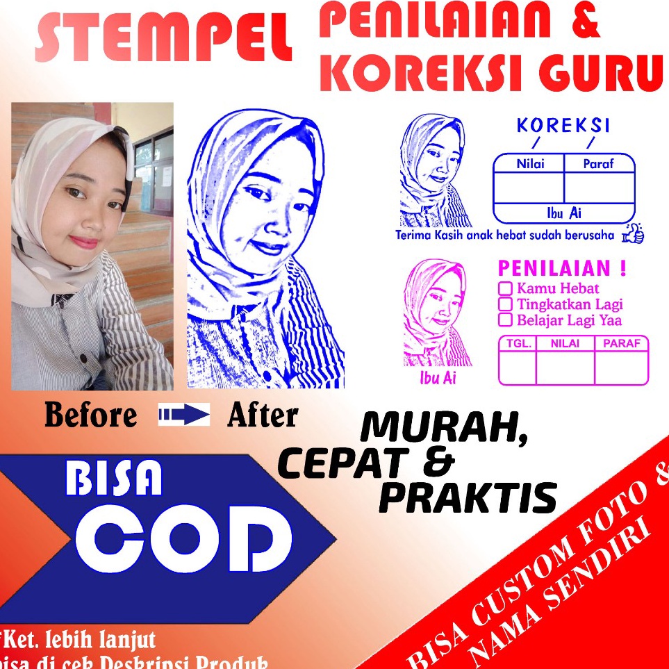 

Garansi Terhemat STEMPEL NILAI GURU MURAH CETAK STEMPEL CHECKED PENILAIAN GURU TK SD PAUD ANAK STEMPEL REWARD CHECKED STEMPEL