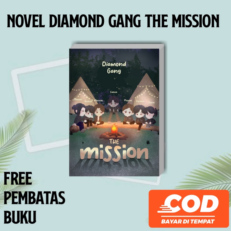 Paket Ekonomis  Novel Diamond Gang The Mission By Ita Krn  Free Pembatas Buku  RUANG REMAJA