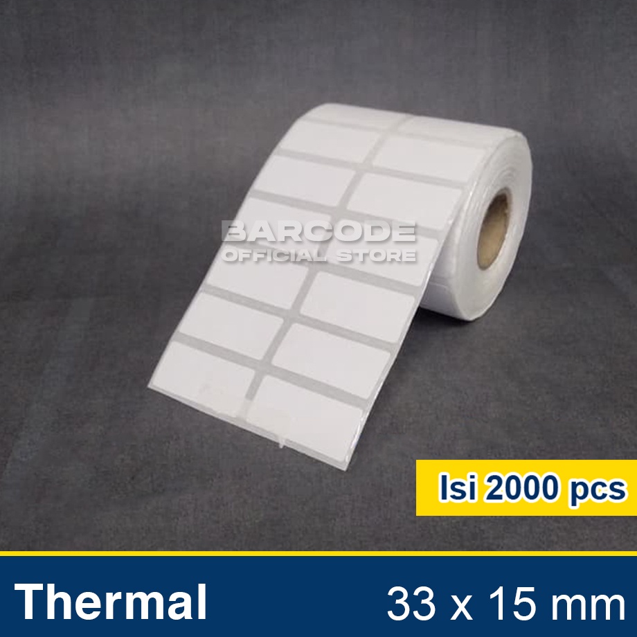 

Promo Terupdate Label Thermal 33x15mm 33x15 33 x 15 mm 2 LINE Kertas Sticker Receipt Printer Barcode Xpinter