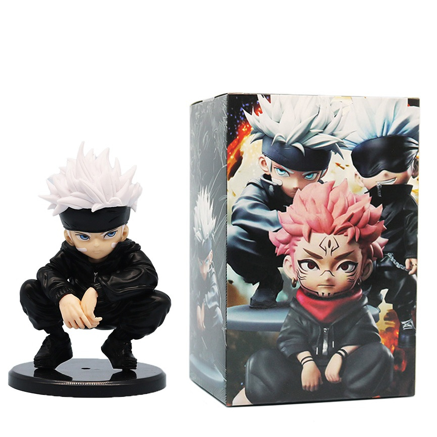 Jujutsu Kaisen Action Figure Gojo Satoru Ryomen Sukuna Pajangan Koleksi Patung Anime