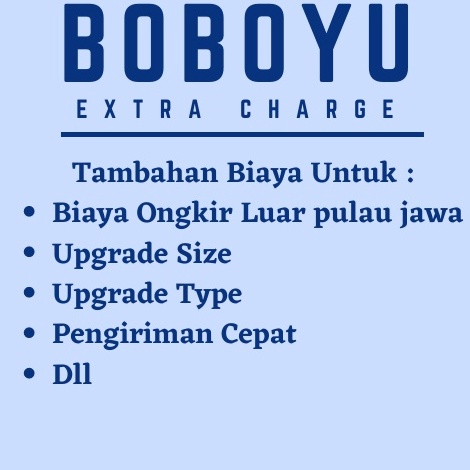 

Sekarang Irit EXTRA CHARGE BOBOYU