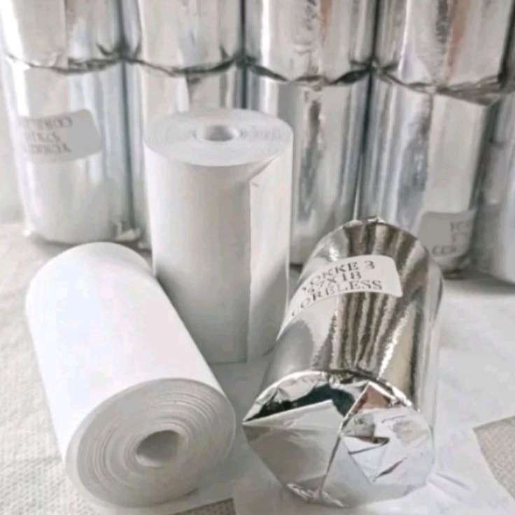 

Paket Istimewa thermal kertas kasir paket murah 1 roll 58x4mm