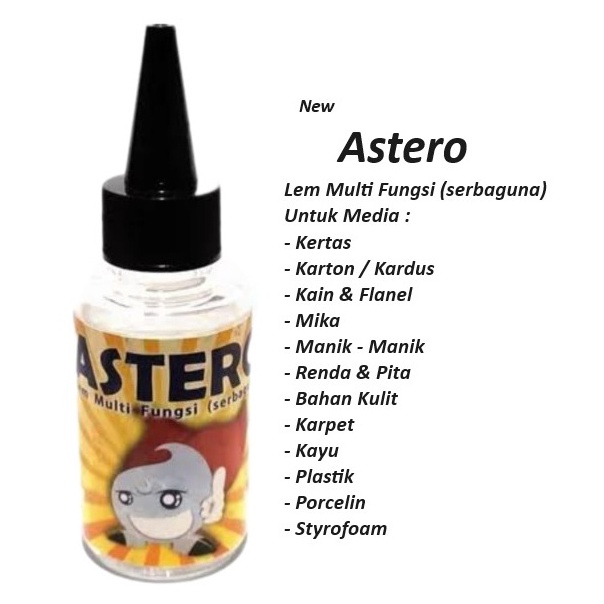 

Kejar Sekarang Lem kain Lem bahan Serbaguna MERK ASTERO
