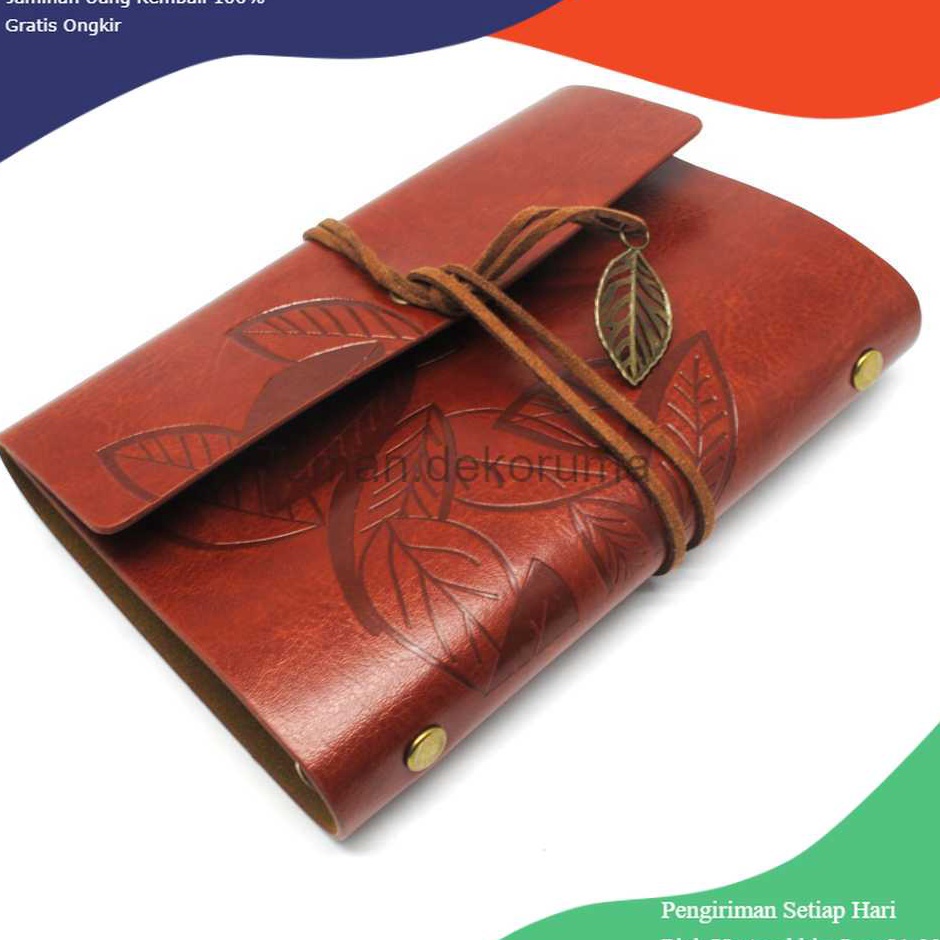 

Produk Terlaris TD TLA PHANTACI Buku Catatan Binder Kulit Retro Leaf Kertas B7 BSD666