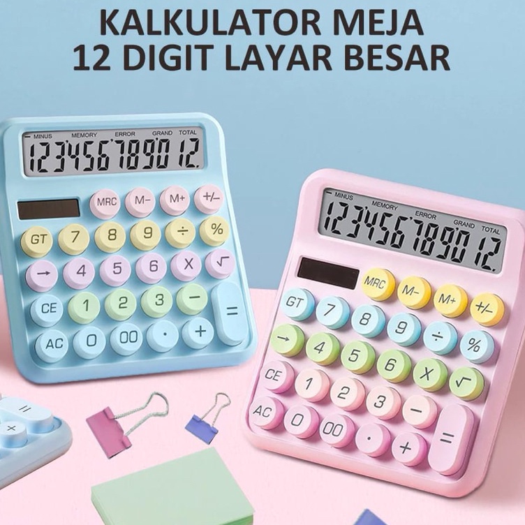 

Harga Terkini KALKULATOR DAGANG DOPAMIN DOT KEYBOARD KAWAII KOREA KINCIZEN 718 719 228