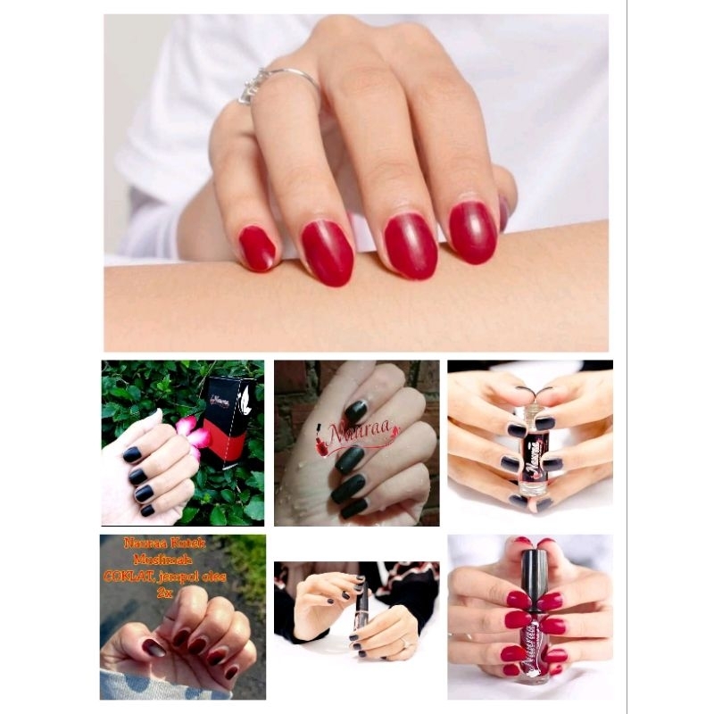 NAURA NAIL HENNA ORIGINAL HALAL SAH BUAT SHOLAT