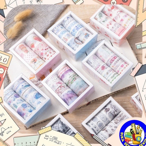 

Harga Terbaru Washi Tape 1pcs Set Berbagai Ukuran Dan Aneka Motif Lucu AT39