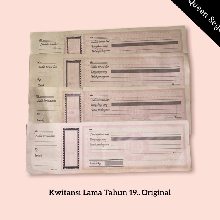 

Lebih Terpercaya Kwitansi Lama Tahun 19XX