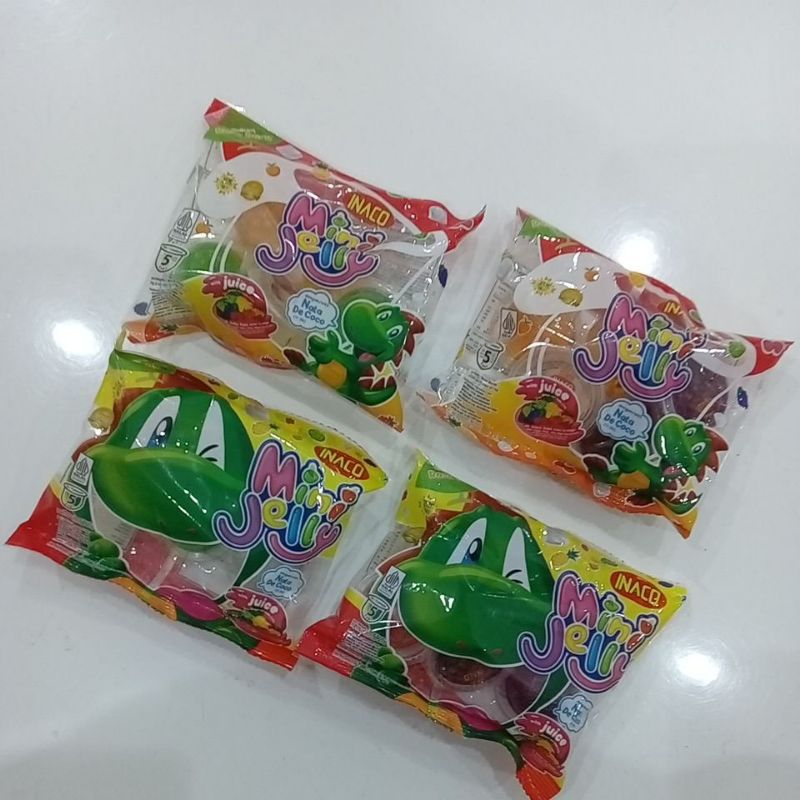 

Inaco Mini Jelly Jeli Aneka Rasa isi 5 pcs @15 g / 75 g